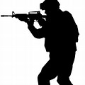 Army Soldier Silhouette Clip Art