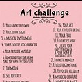 Art Journal Drawing Challenges
