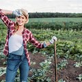 Attractive Woman Farmer
