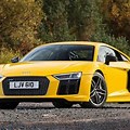 Audi R8 Sports Coupe Yellow