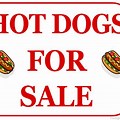 Bad Dawg Hot Dog for Sale Sign