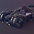 Batman Arkham Origins Concept Art Batmobile