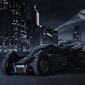 Batman Car Wallpaper 4K