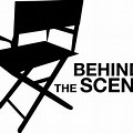 Behind the Scenes Logo Clip Art