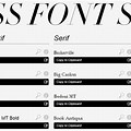Best CSS Font Family