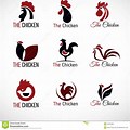 Black Red Chicken Logo