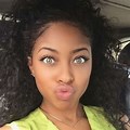 Black Woman with Green Eyes