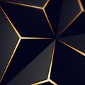 Black with Gold iPhone 11 Wallpaper