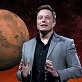 Blood Moon Mars Elon Musk