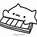 Bongo Cat Coloring Pages