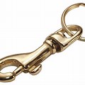 Brass Key Ring Clip