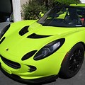 Bright Green Lotus Car