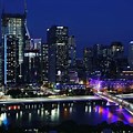 Brisbane City Night Southbank