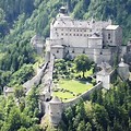 Burg Hohenwerfen Castle in Werf En Austria