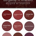 Burgundy Paint Colors