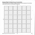 Burpee Plant O Gram 36 Printable Chart