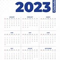 Calendar 2023 Big Size