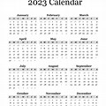 Calendar Print Out 2023