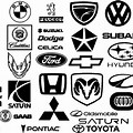 Car Emblems Black and White