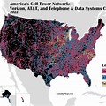 Cellular Coverage and Tower Map