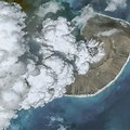 Central Tonga Volcano Eruption
