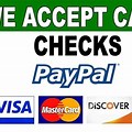 Check Payment Accepted Logo
