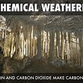 Chemical Weathering Carbonic Acid