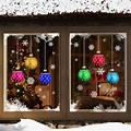 Christmas Village Window Clings