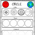 Circle Shape for Kindergarten