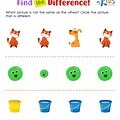 Circle the Difference Worksheet