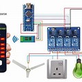 Circuit Diagram for Remotely Control Lights Using Bluetooth