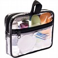 Clear Matte Travel Toiletry Bag