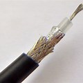 Coaxial Cable Cut