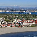 Coronado Island San Diego Aerial