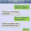 Creepy Ghost Text Messages