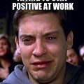 Crying at Work Meme