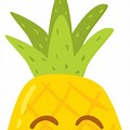Cute Cartoon Pineapple Art