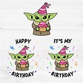 Cutest Baby Yoda Happy Birthday
