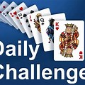 Daily Challenge Solitaire Game