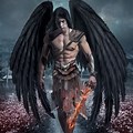 Dark Angel Warrior Art
