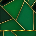 Dark Green Gold iPhone Wallpaper