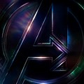 Dark Wallpaper 4K of Avengers Logo