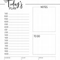 Day Planner Calendar Template