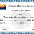 Dean and Lora Lasater Gold Canyon Arizona Marriage License
