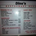 Dino Restaurant Menu