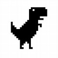 Dinosaur Game Pixel Art