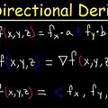 Directional Derivative What Is the U Vector