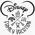 Disney Family Vacation Clip Art