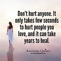 Don't Hurt People