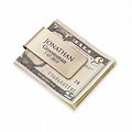 Double Sided Money Clip Engraved